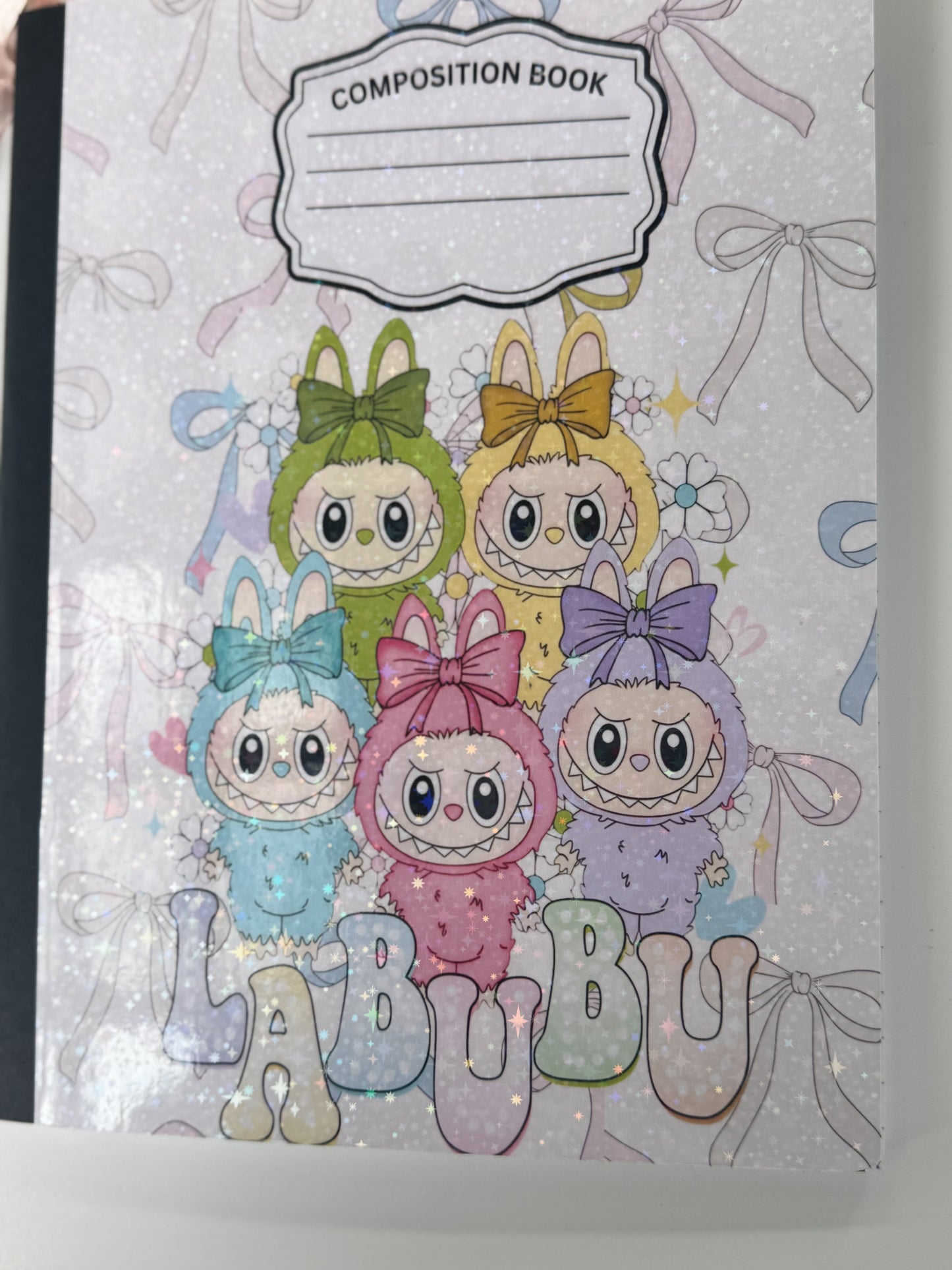 Labubu composition notebook