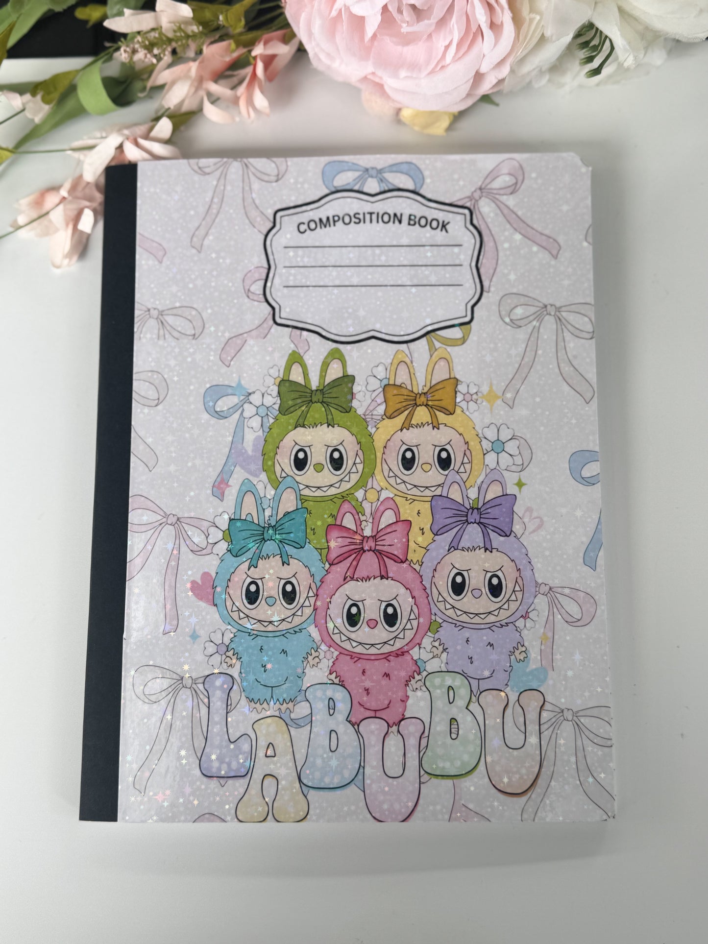 Labubu composition notebook