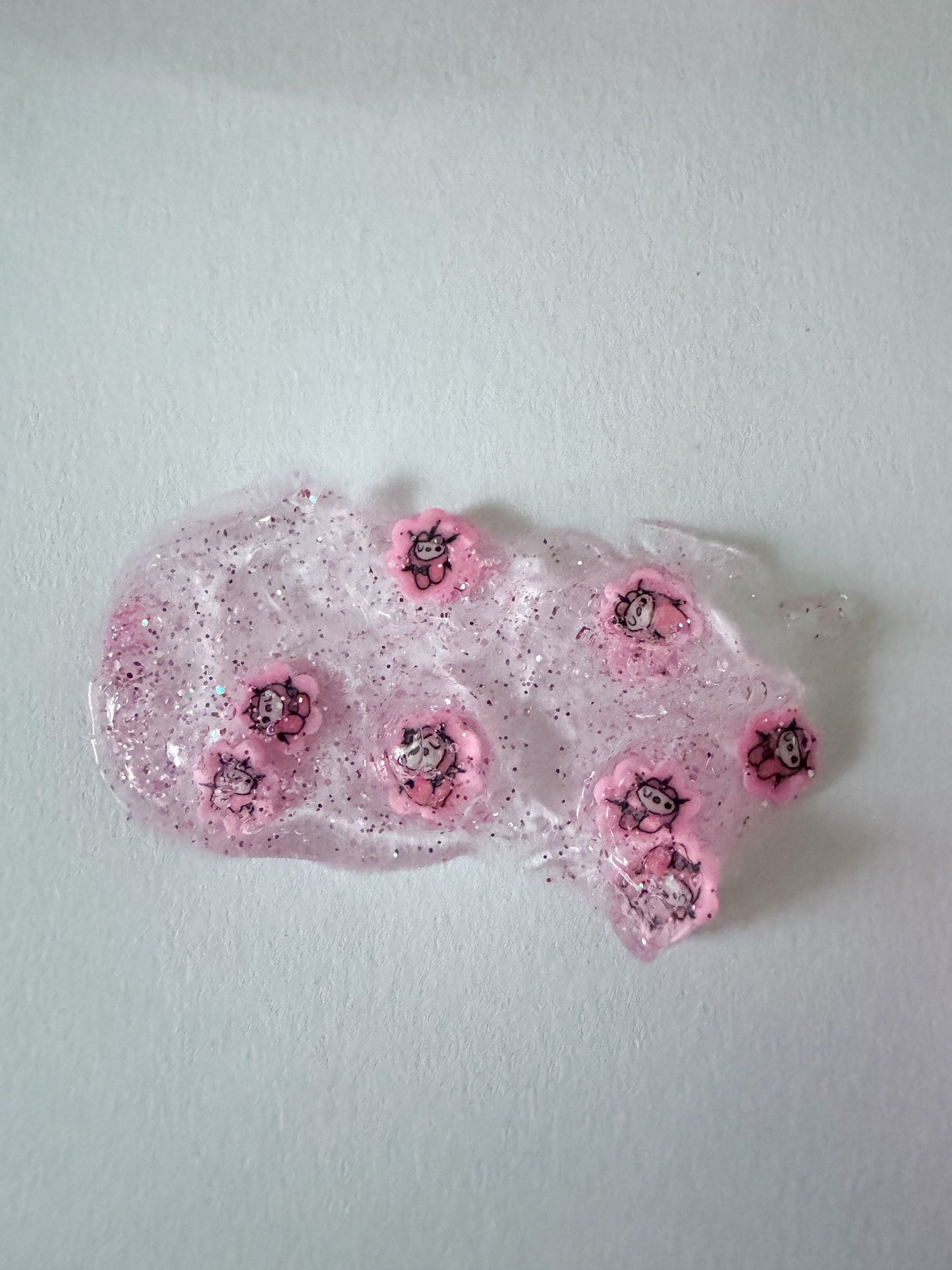 Hair gel , melody hair gel , glitter, hair gel style, melody accessories, my melody birthday
