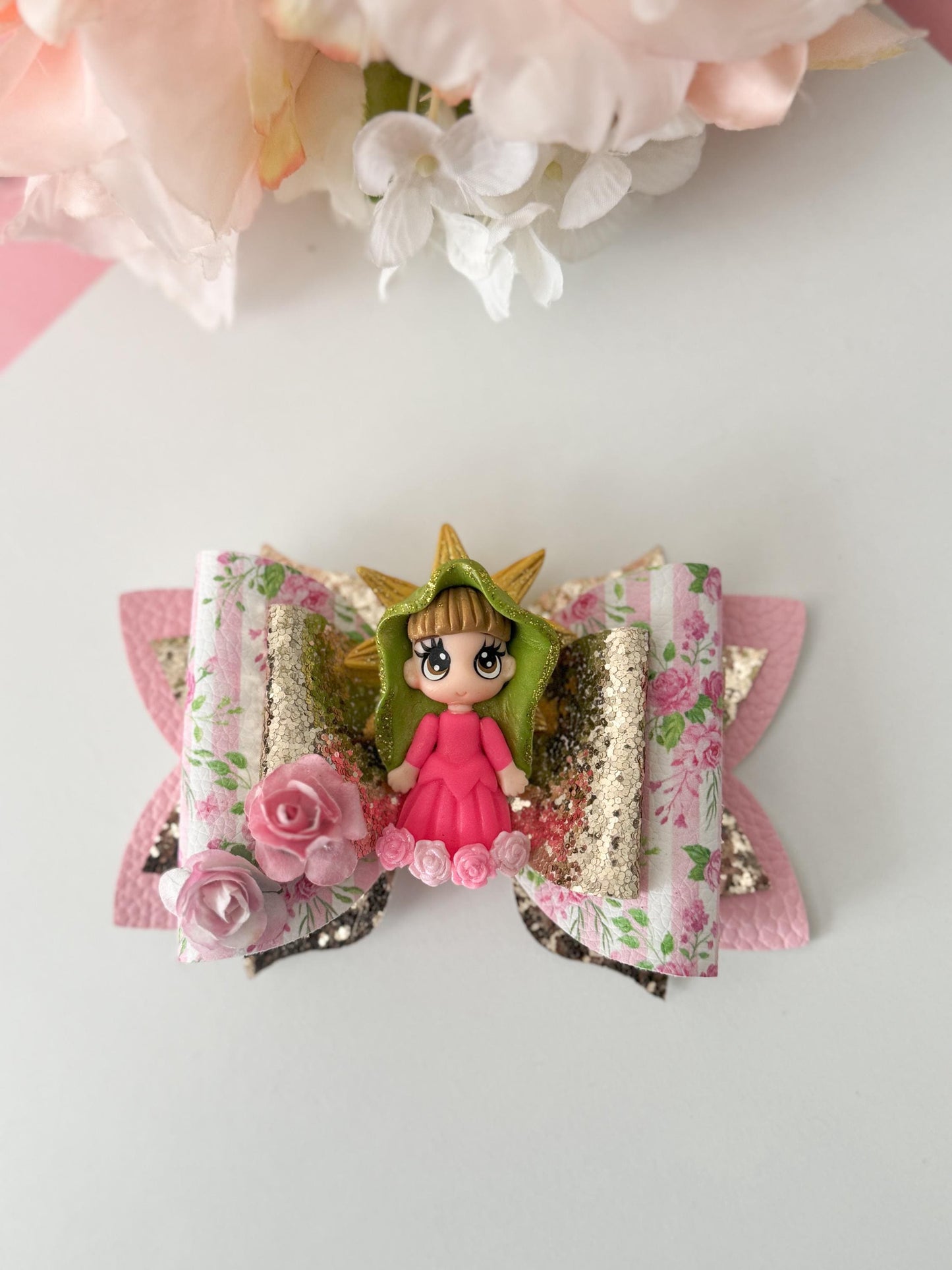 Virgencita bow, Hair bows , bows, girl accessories, lazos , handmade