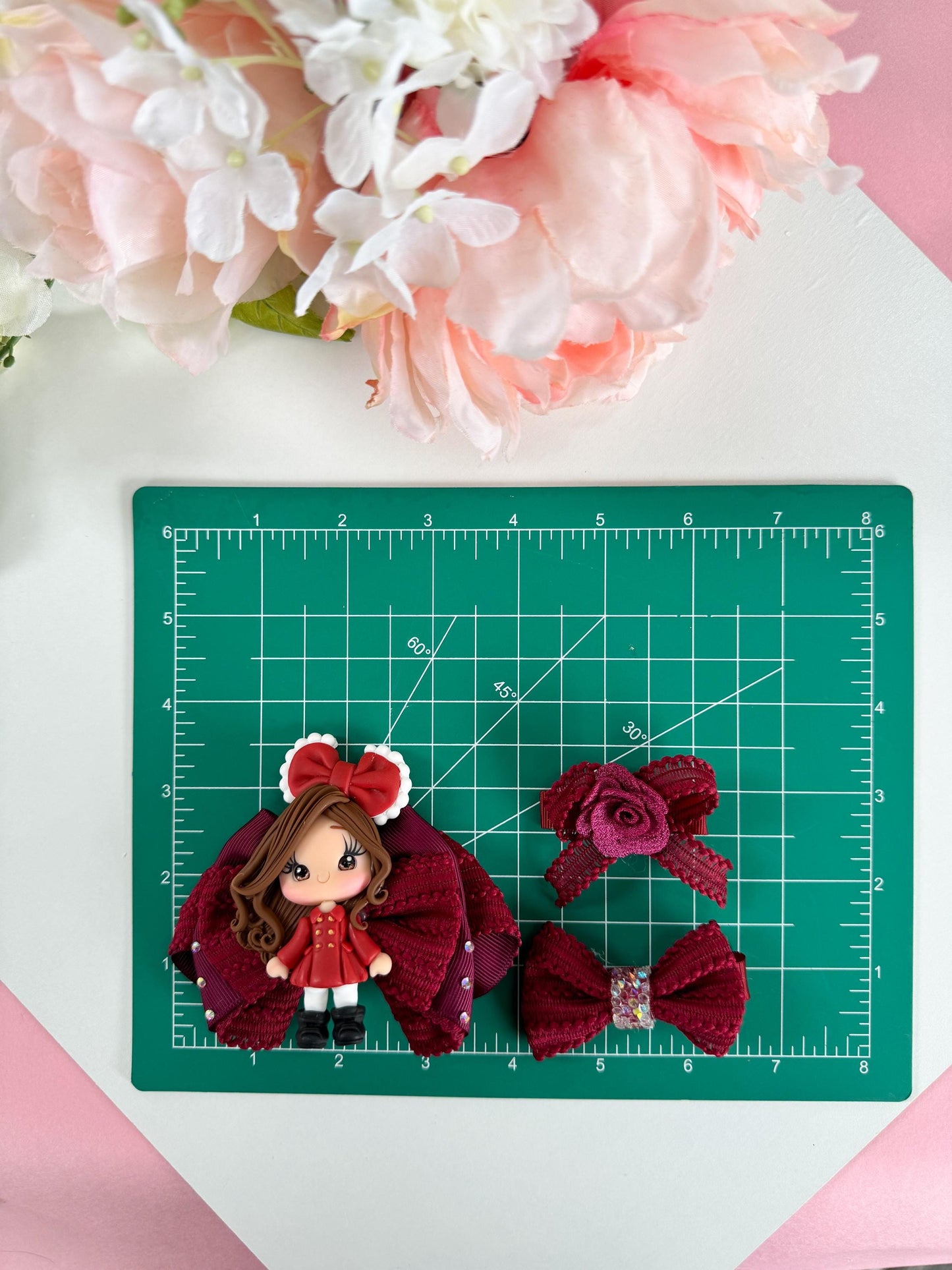 Bow set , luxury bows, bow and clip set, bow and clips , bows, accessories, gift for girls, handmade,
