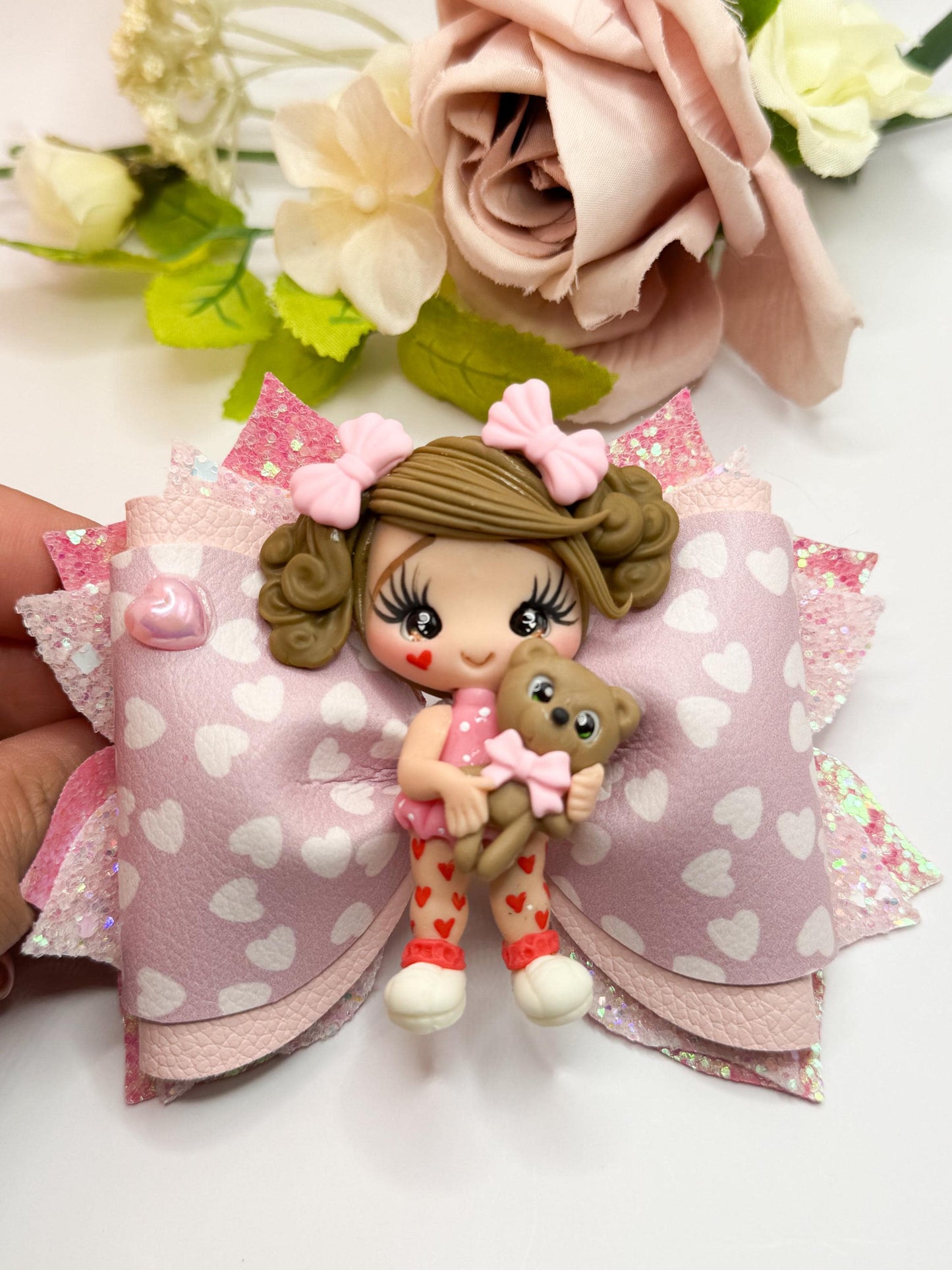 Valentines bows, bow bows, lazos, girly bows, girl accessories, girl bows, valentines gift ideas