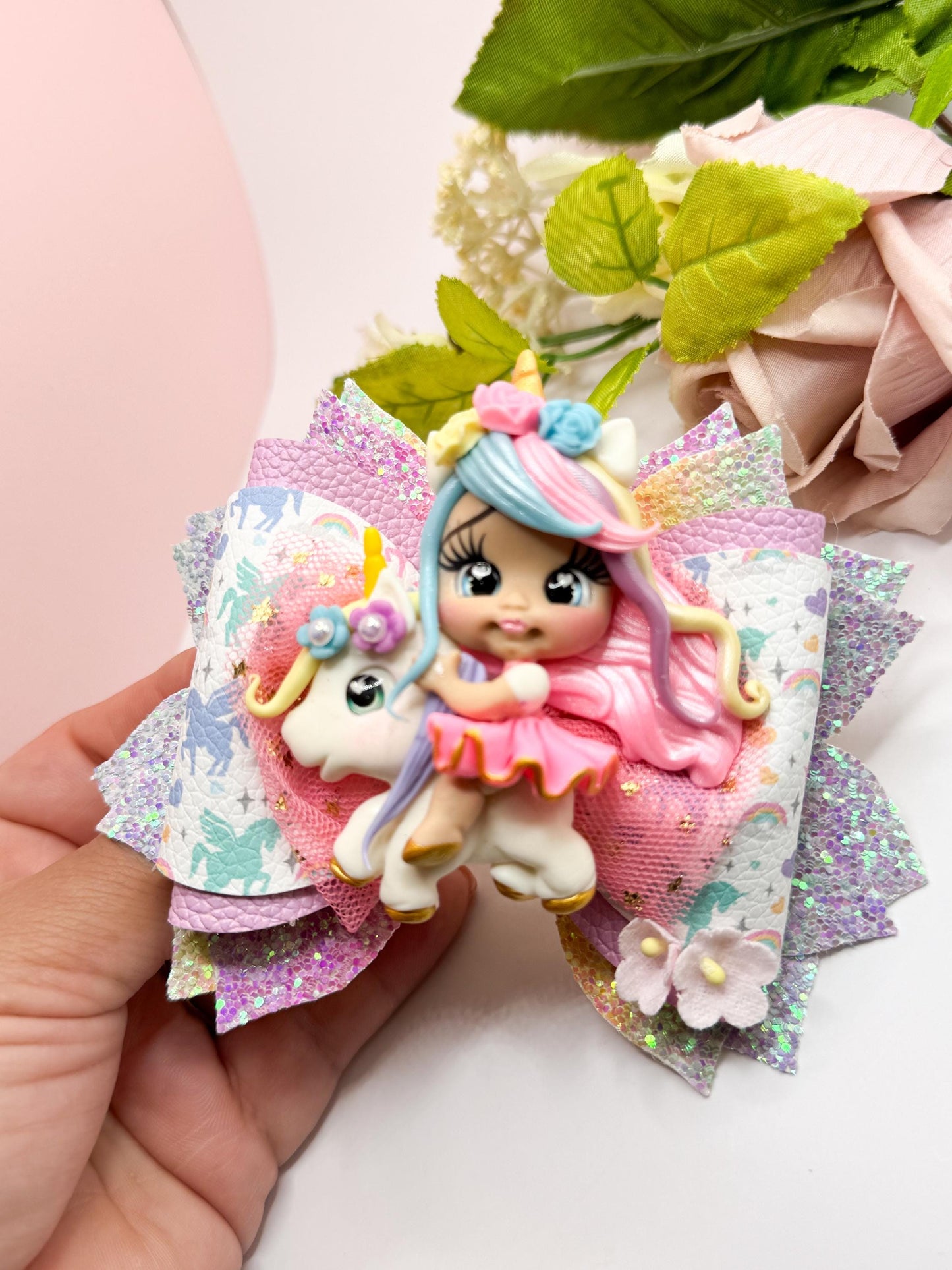 Unicorn mermaid bow , mermaid bows, bows, Hair bow, Hair accessories, unicorn birthday, summer bows , gifts for girls, lazos, summer access