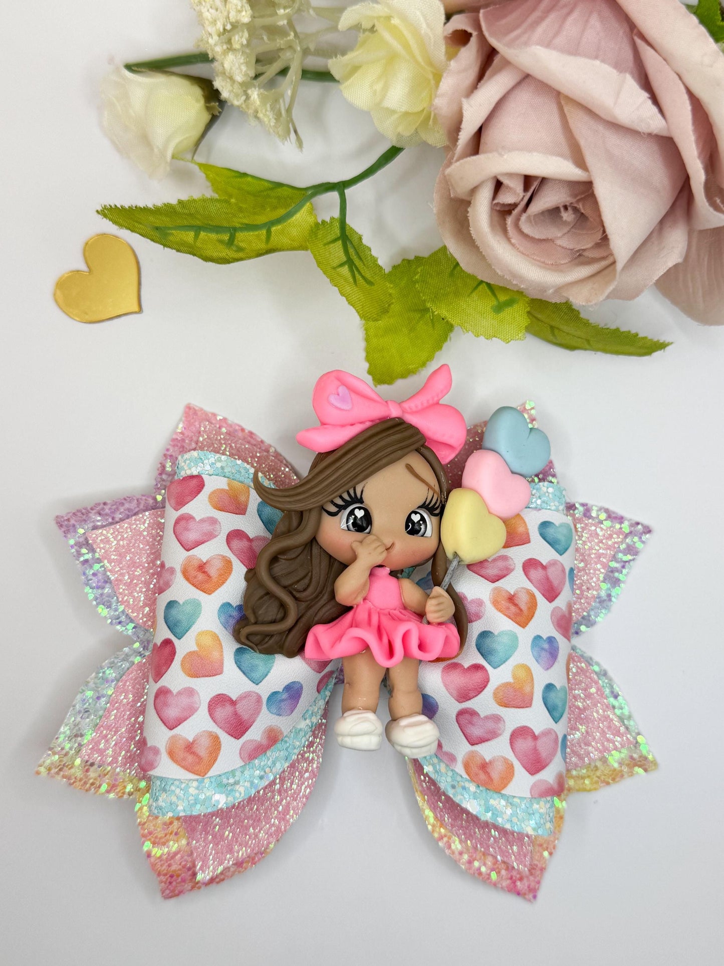 Valentines bows, bows, lazos, girly bows, girl accessories, girl bows, valentines gift ideas