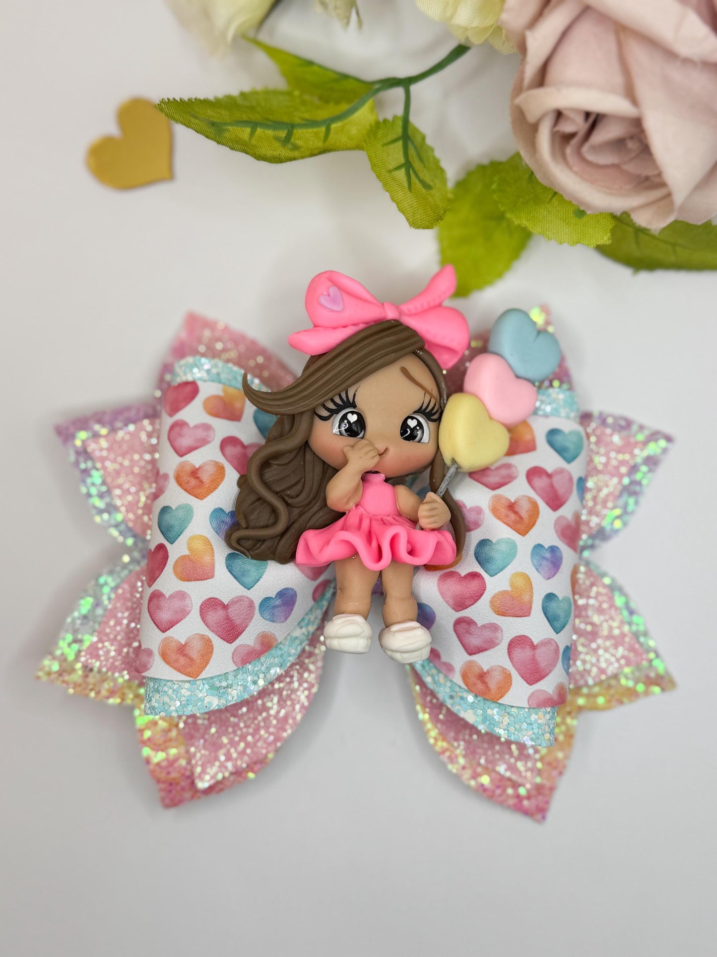Valentines bows, bows, lazos, girly bows, girl accessories, girl bows, valentines gift ideas