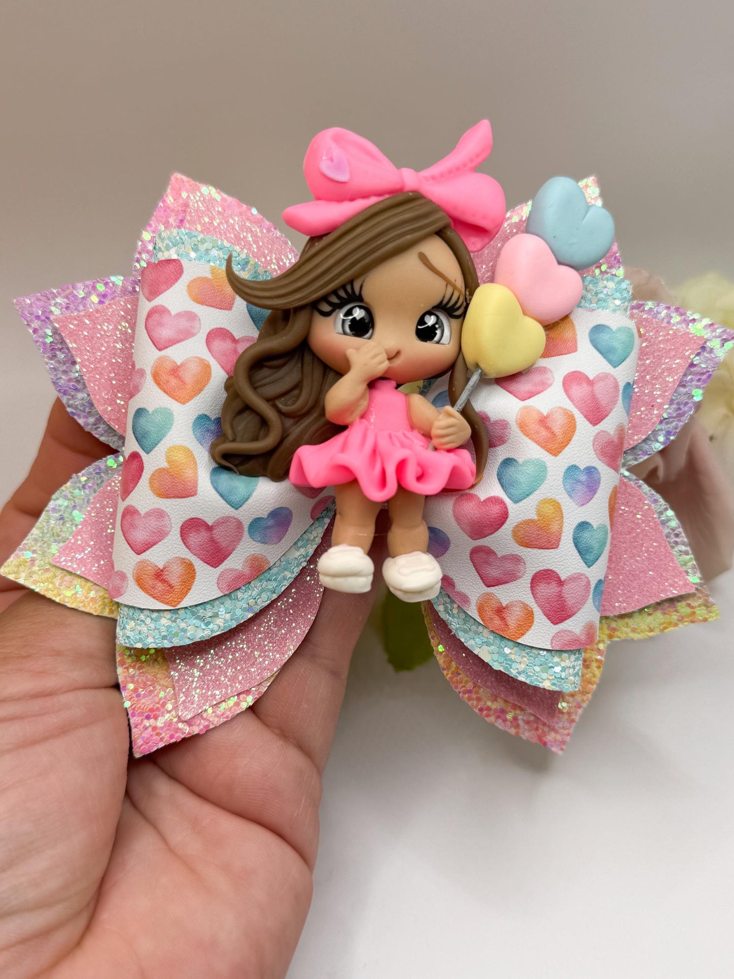 Valentines bows, bows, lazos, girly bows, girl accessories, girl bows, valentines gift ideas