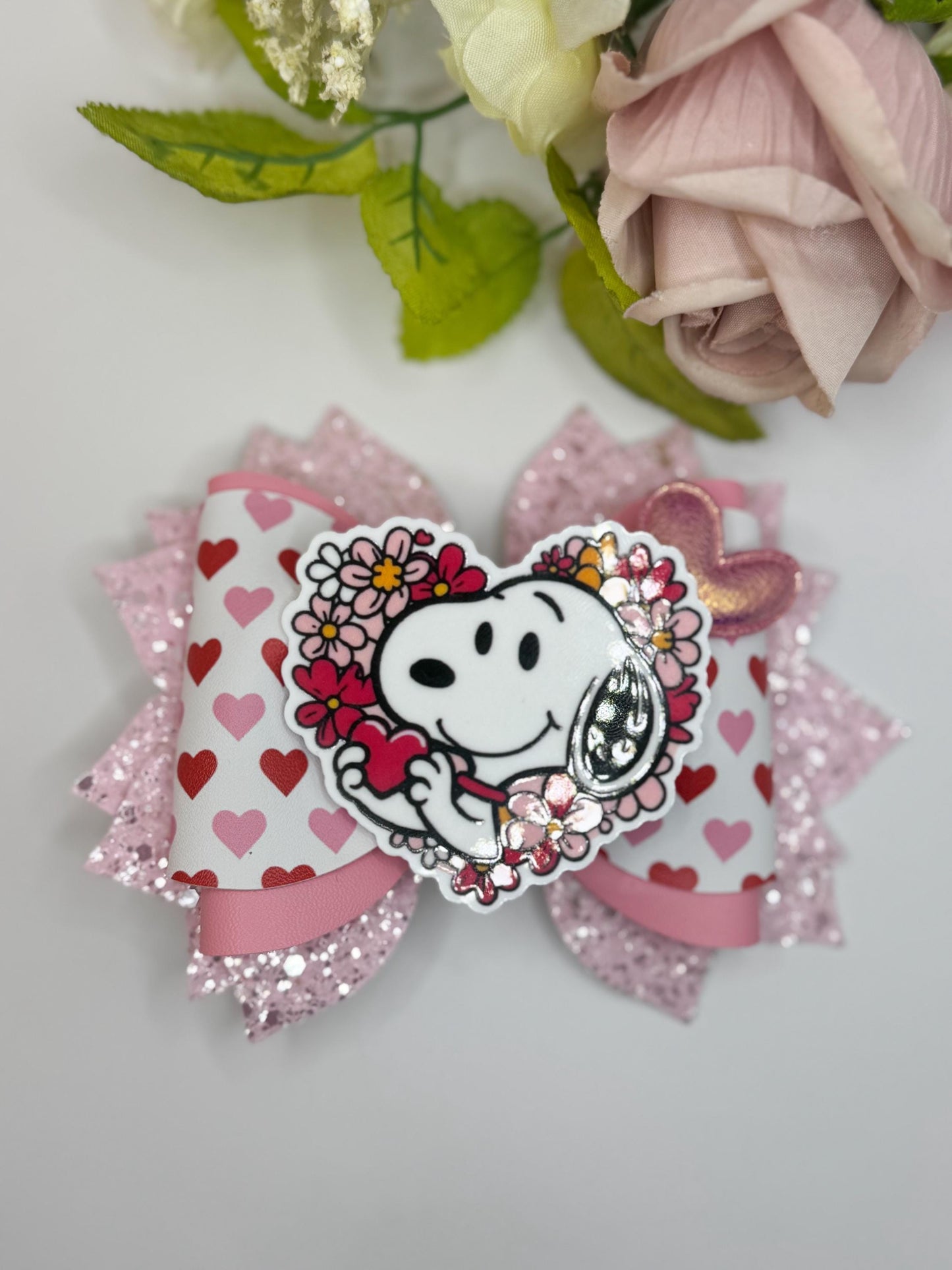 Valentines bows, bows, lazos, girly bows, girl accessories, girl bows, valentines gift ideas