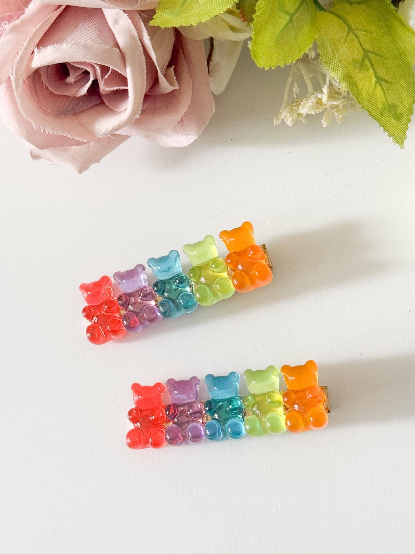 clips , gummies clip set , bear gummies clips , accessories, fashion items