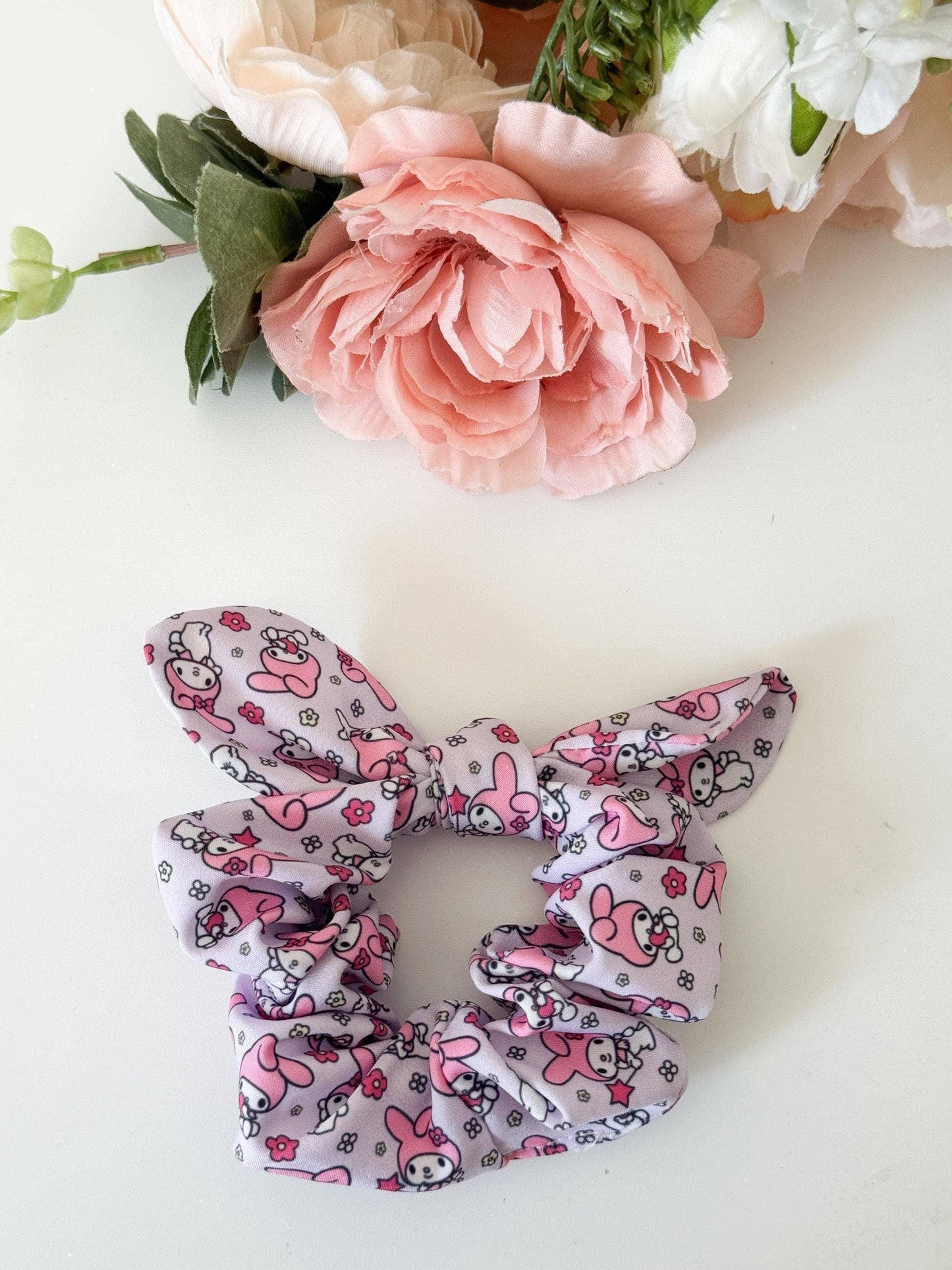 scrunchies, handmade, girl accessories, girl scrunchies, girl hair products