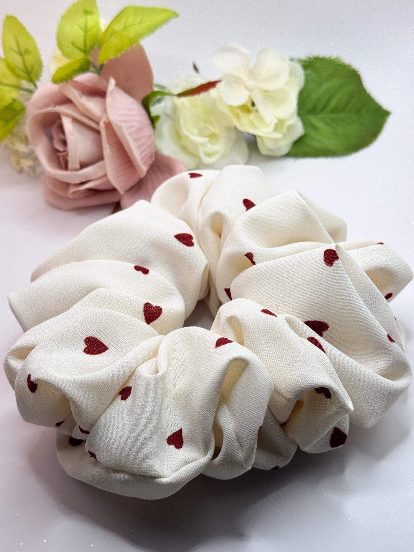 scrunchie, Big scrunchie, accessories, valentines accessories . Lady accessories, fabric scrunchie