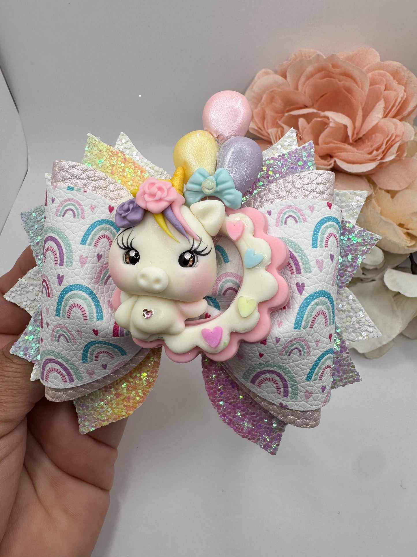Unicorn bow , bows, Hair bow, Hair accessories, unicorn birthday, summer bows , gifts for girls, lazos, unicorn accessories