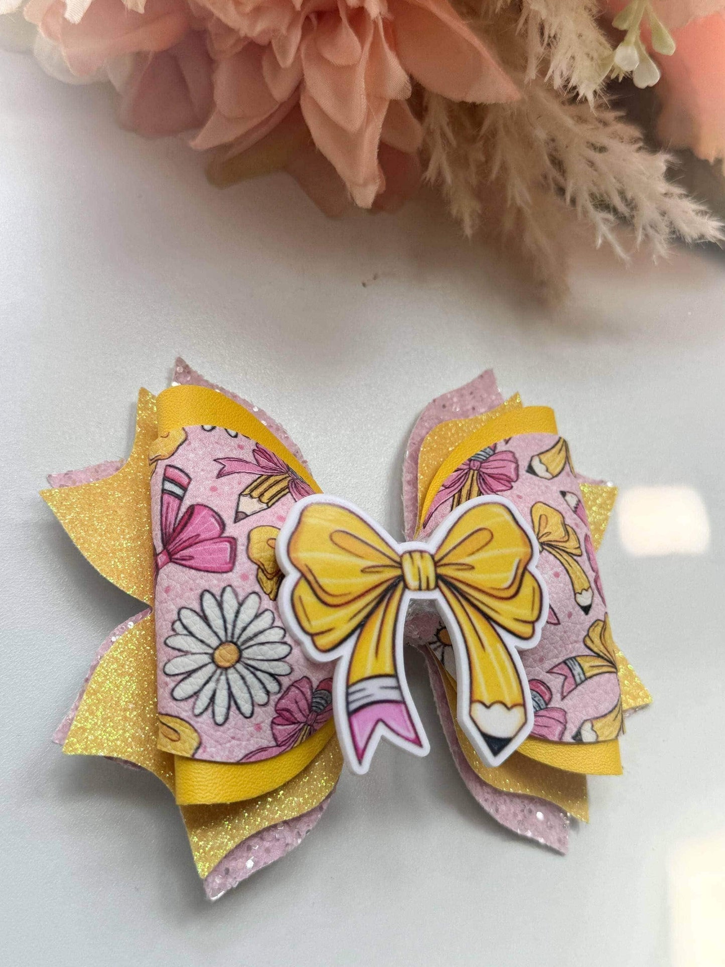 School bows, bows, Hair bow, Hair accessories , back to school accessories, handmade bows, lazos para escuela