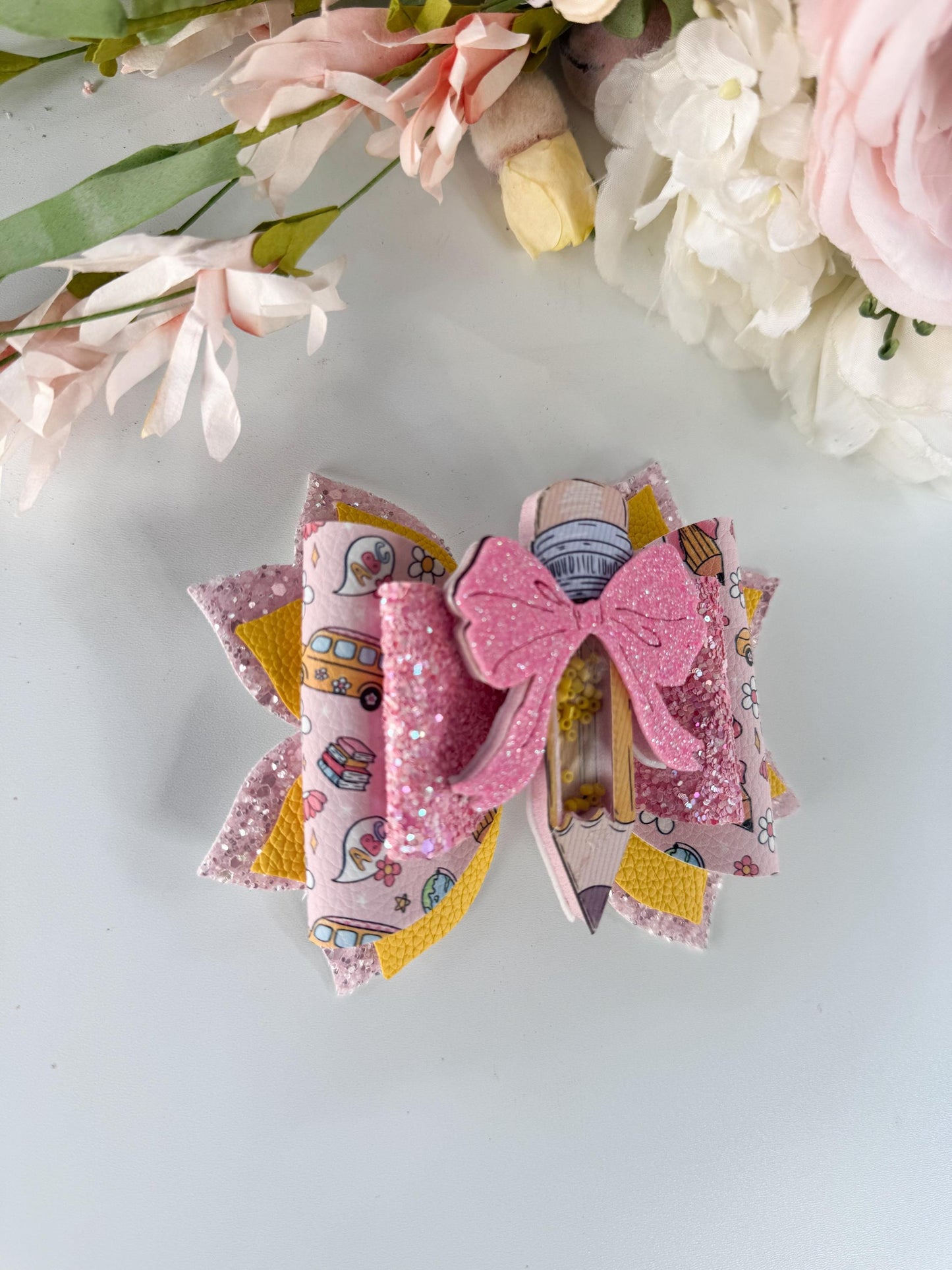 Back to school. School bows, handmade accessories, girl bows , school accessories, girl accessories