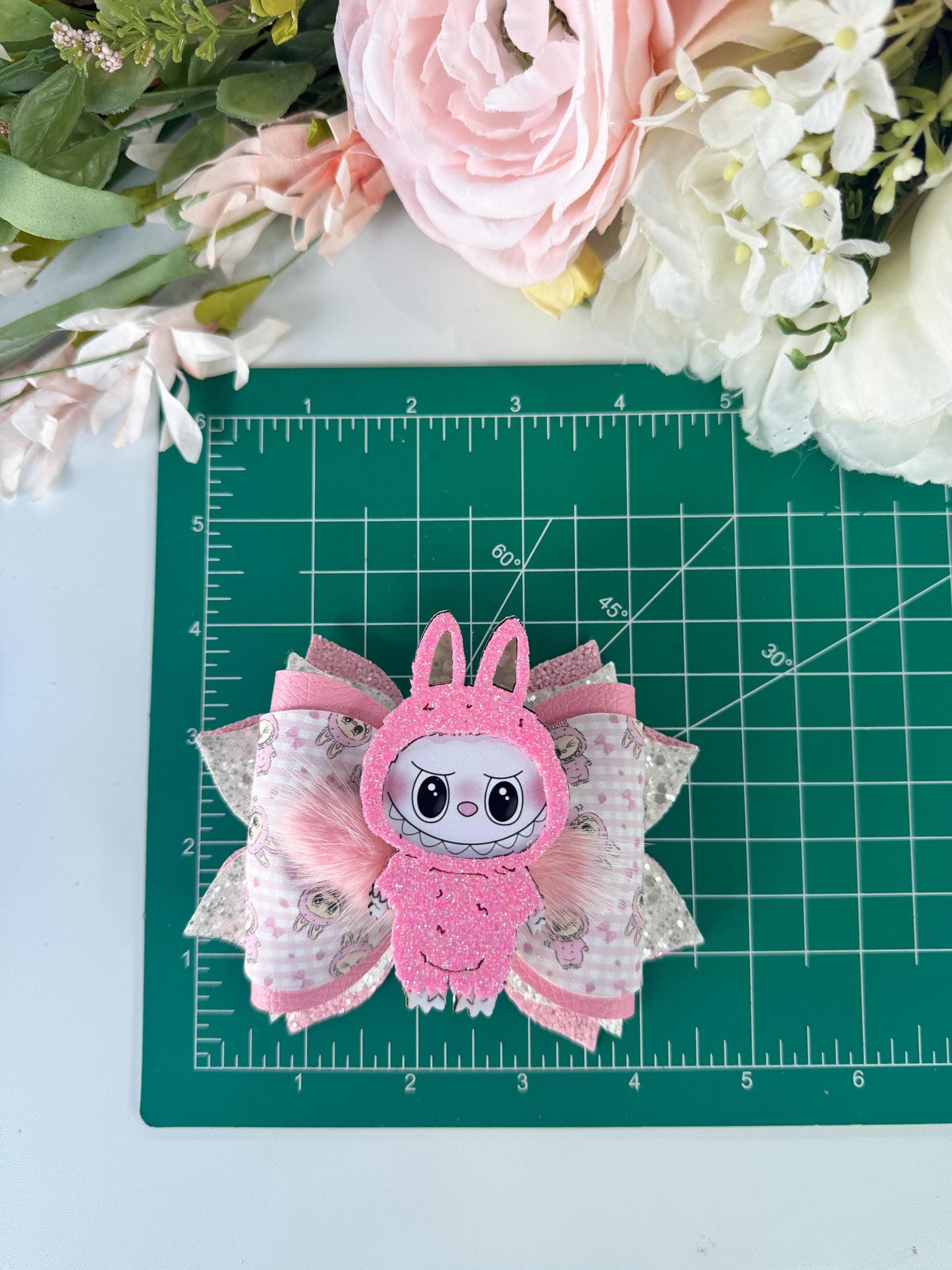 Bubu bows. bow , Hair bow, Hair accessories , cute monsters bows , handmade accessories, lazos ,trendy accessories