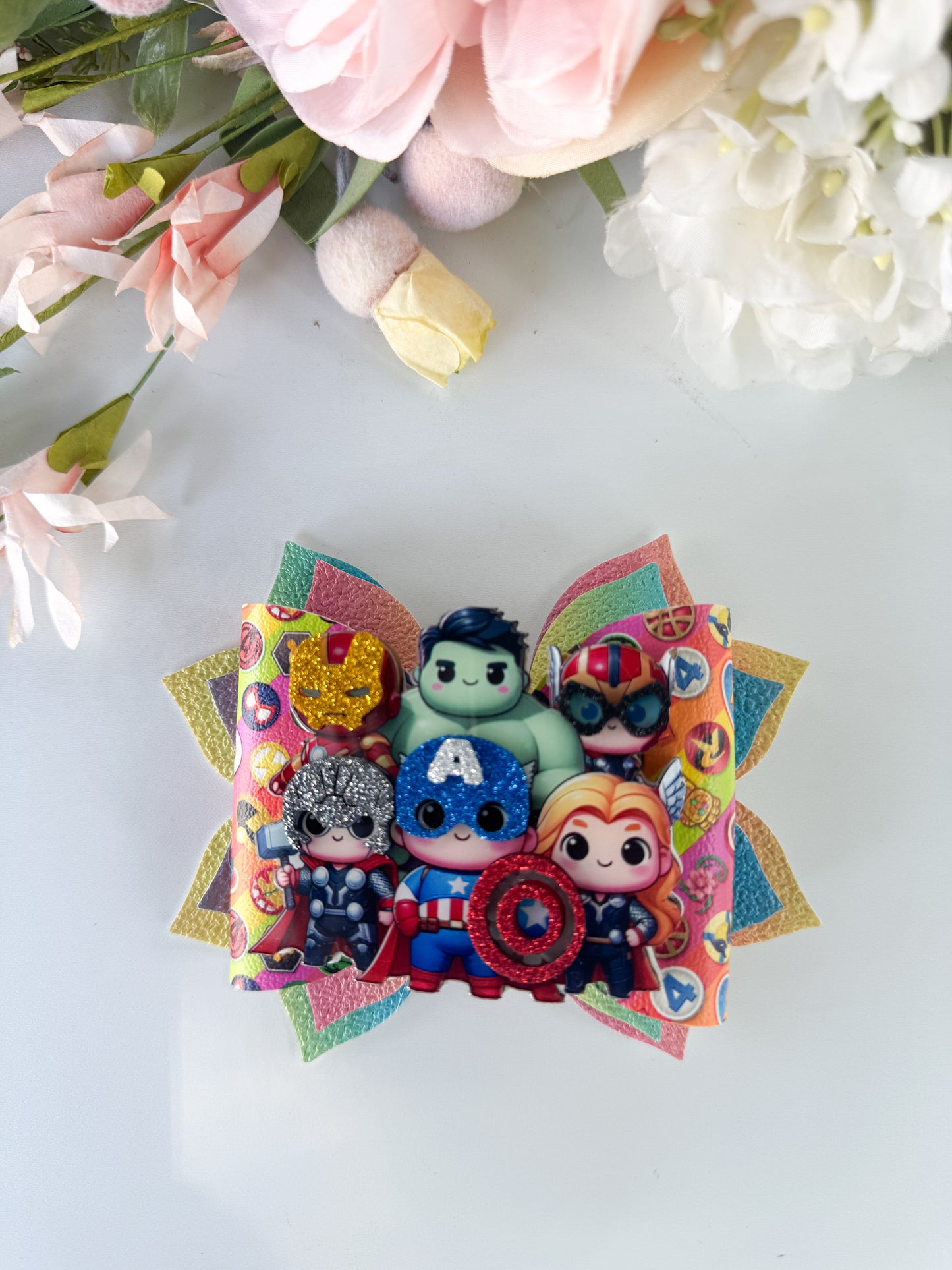 Superheroes bow
