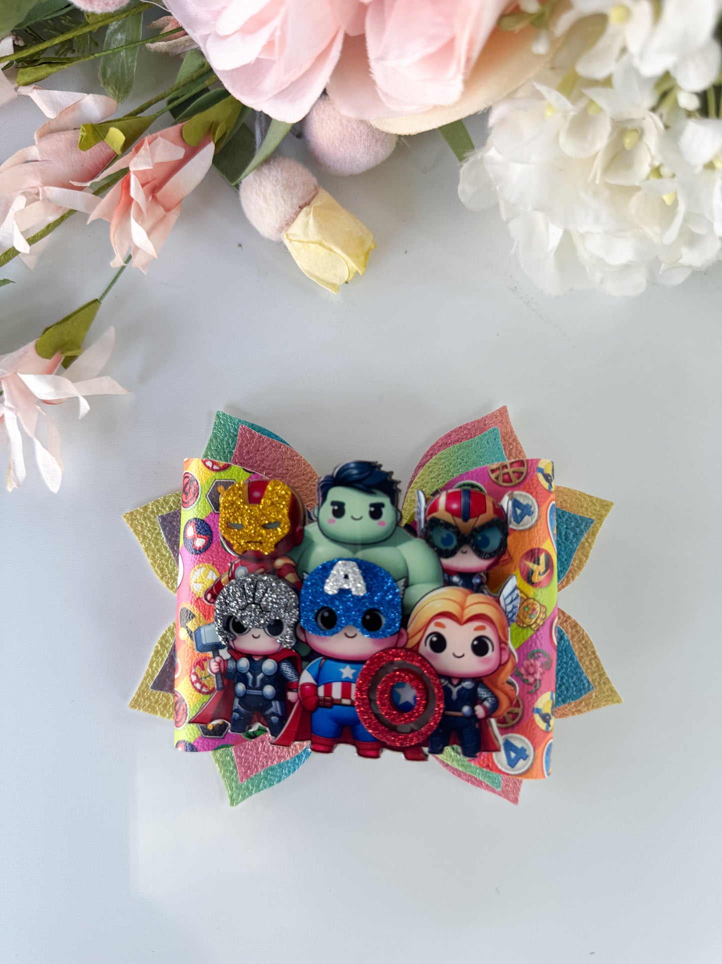 Superheroes bow