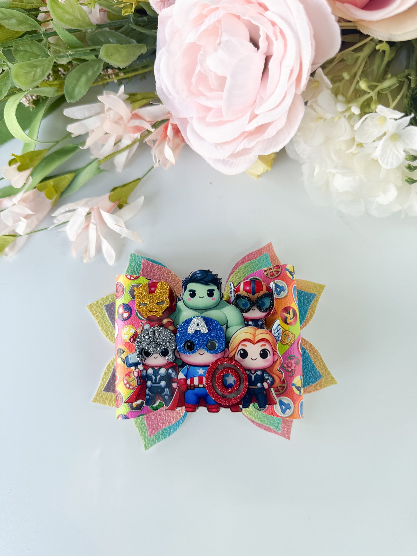 Superheroes bow