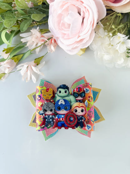 Superheroes bow