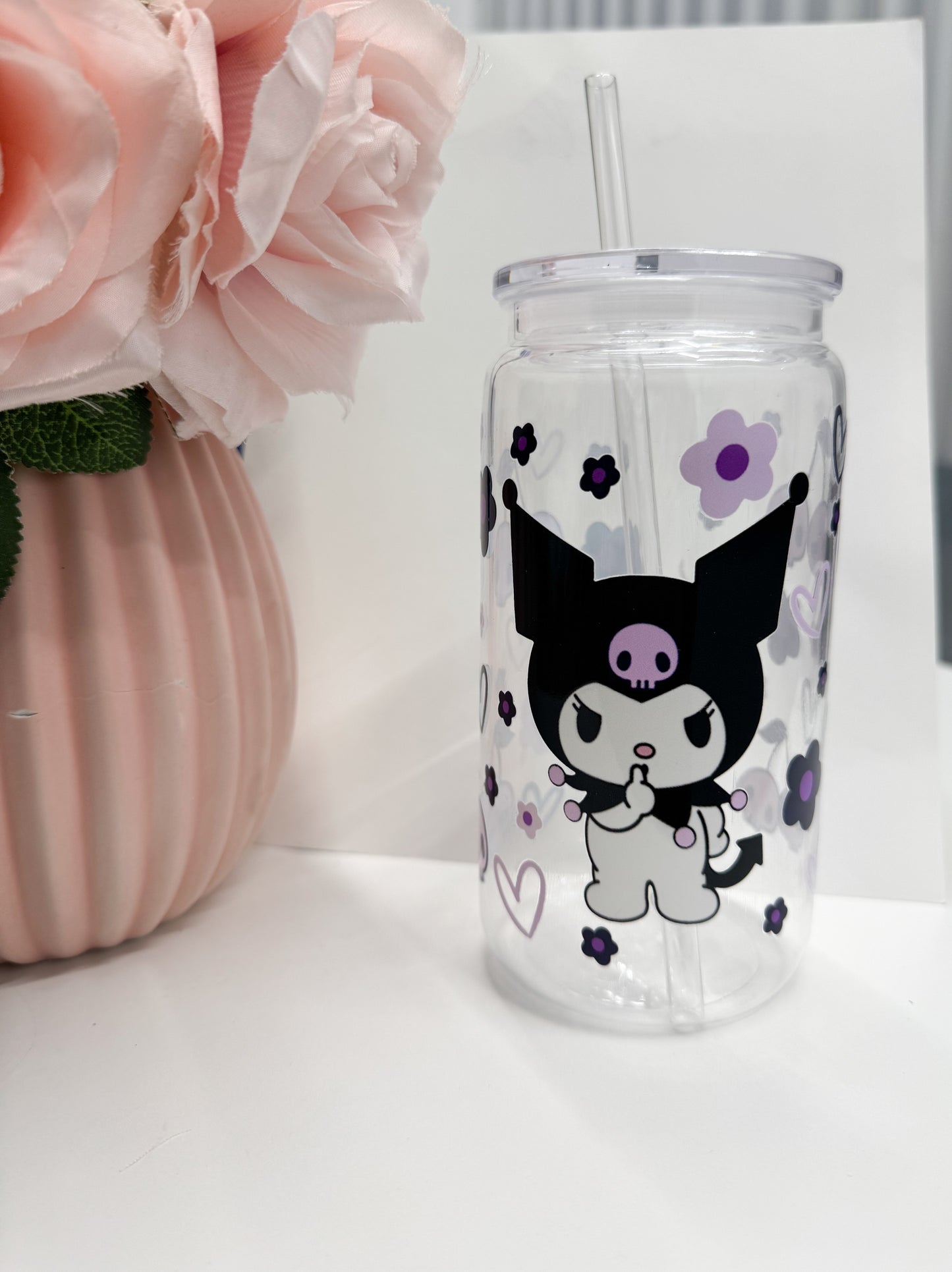 Kuromi plastic cup