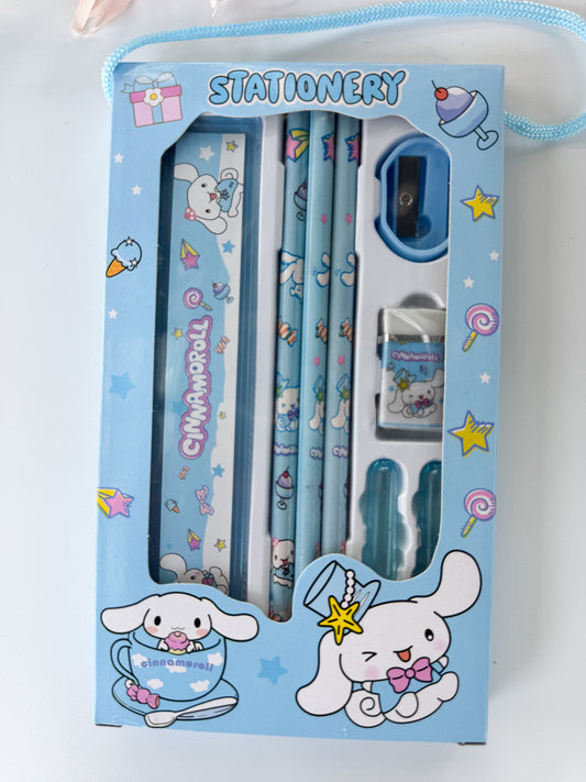 cinnamon roll stationery set