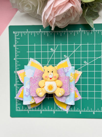 Care Bears bow , bows, handmade bows, Care Bears accessories, lazos, gifts for girls