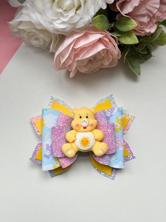 Care Bears bow , bows, handmade bows, Care Bears accessories, lazos, gifts for girls