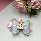 Unicorn bow , Characters bows, bows, Hair bow, Hair accessories, unicorn birthday, spring bow, gifts for girls, lazos, unicornio