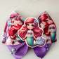 Mermaid bow. Mermaid birthday accessories , Hair bow, handmade bows, lazos. Summer bows