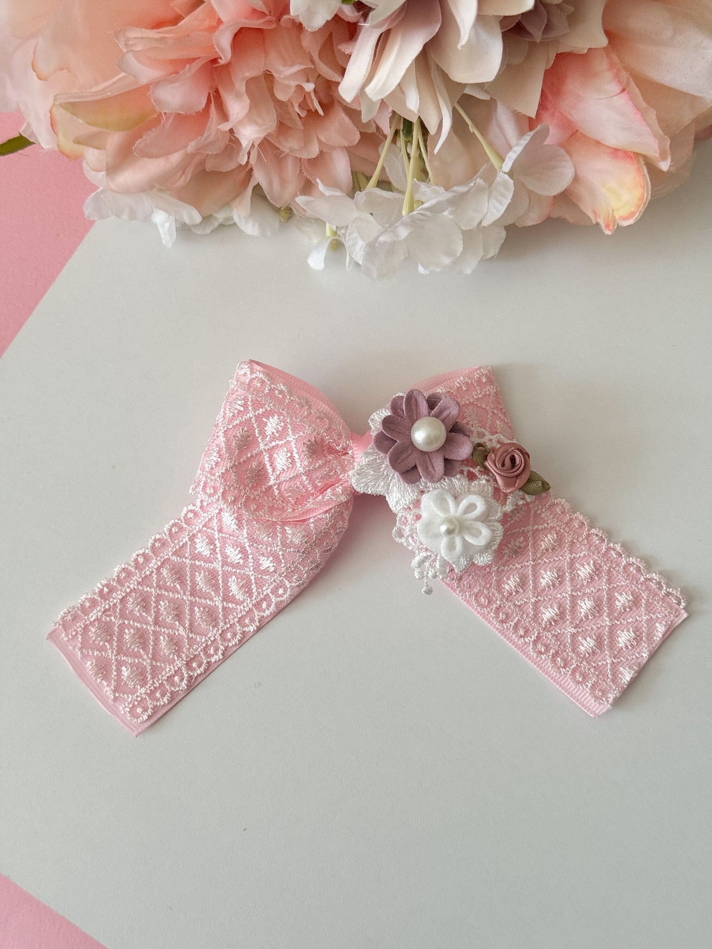 Coquette bow, lace, bow, coquette style, bows, handmade gift for her . Beautiful bows, lace bows, luxury accessories