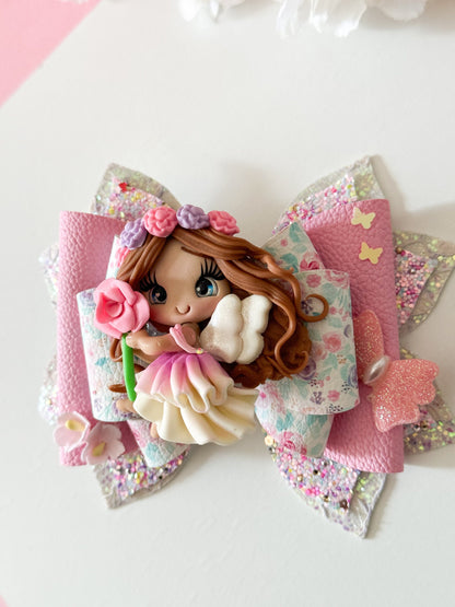 Butterfly bow , bows, handmade bows, fairy bows, lazos, gifts for girls, fairy accessories, birthday gift for girls