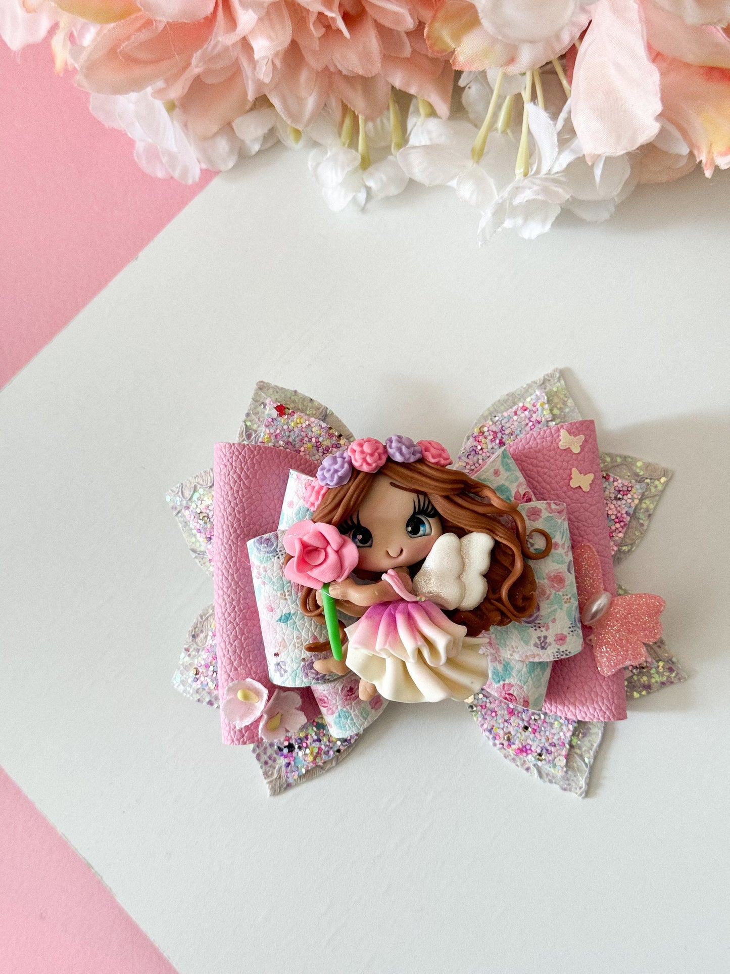 Butterfly bow , bows, handmade bows, fairy bows, lazos, gifts for girls, fairy accessories, birthday gift for girls