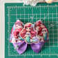 Mermaid bow. Mermaid birthday accessories , Hair bow, handmade bows, lazos. Summer bows