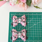 Hello cat friend bow set. Bows. Hello cat accessories . Theme bows . Character bows . Kitty bows , hello cat friends birthday, lazos