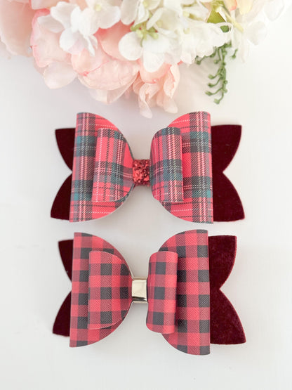 Christmas bow, Christmas handmade, Christmas gift ,bows, handmade gift for girls. Beautiful bows, lazos, Christmas present