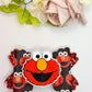 Elmo bow. Character bows, bows, Hair bow, Hair accessories , Elmo birthday gift , Sesame Street accessories, handmade bows