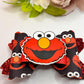 Elmo bow. Character bows, bows, Hair bow, Hair accessories , Elmo birthday gift , Sesame Street accessories, handmade bows