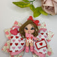 Valentines  bows, bows, lazos, girly bows, girl accessories, girl bows, valentines gift ideas