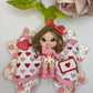 Valentines  bows, bows, lazos, girly bows, girl accessories, girl bows, valentines gift ideas