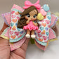 Valentines  bows,  bows, lazos, girly bows, girl accessories, girl bows, valentines gift ideas