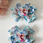 Bows , Piggies Bows, frozen bows , princess , handmade accessories, piggies bows