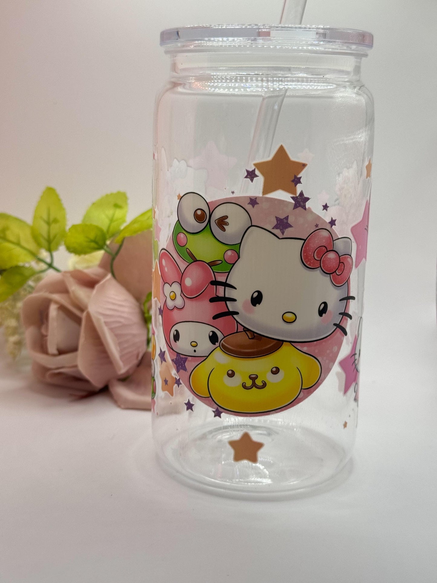 Kuromi plastic cup, kids cups, kids milk cups, plastic,