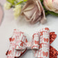 Valentines  bows, bow bows, lazos, girly bows, girl accessories, girl bows, valentines gift ideas