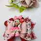 Valentines  bows, mouse bow bows, lazos, girly bows, girl accessories, girl bows, valentines gift ideas