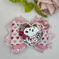 Valentines  bows, bows, lazos, girly bows, girl accessories, girl bows, valentines gift ideas