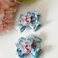 Bows , Piggies Bows, frozen bows , princess , handmade accessories, piggies bows