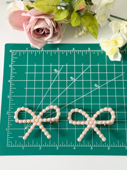 bow clips , bow set , bow pear clips , accessories, lady’s accessories