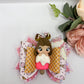 Ice cream bows, ice cream accessories, handmade bows, handmade gifts for girls , lazos,