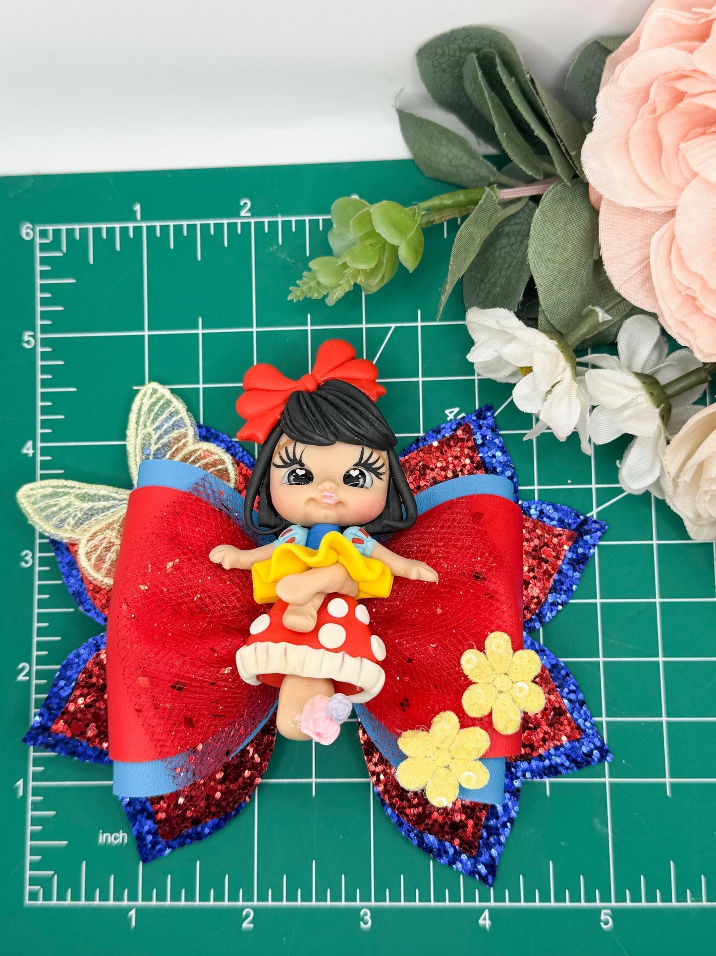 Princess bow, princess theme accessories , Hair bow, Hair accessories, princess birthday gift,birthday gift for girl, lazos,handmade bows,