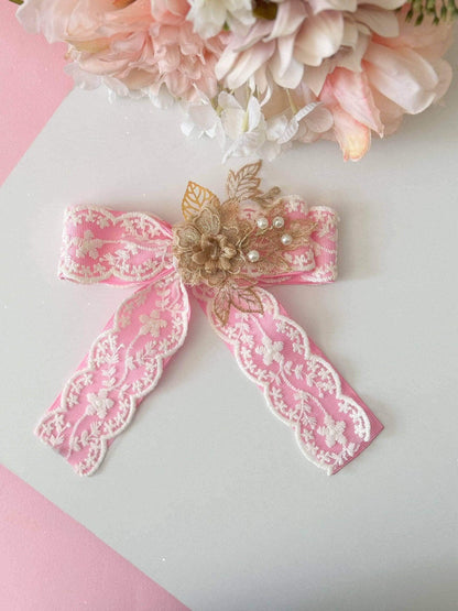 Coquette bow, lace, bow, coquette style, bows, handmade gift for her . Beautiful bows, lace bows