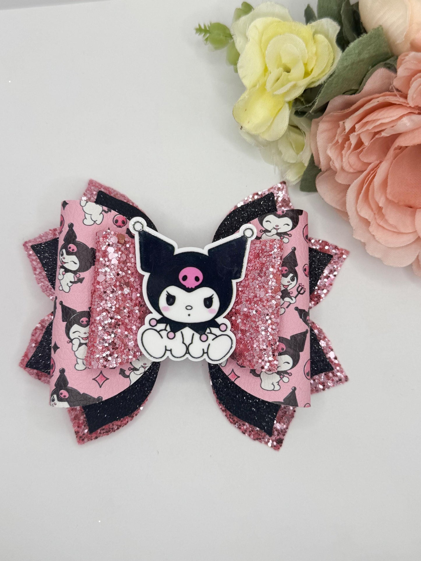 Hello cat friend bow , Characters bows, bows, Hair bow, hk friends accessories ,birthday gift,  hello cat accessories, lazos